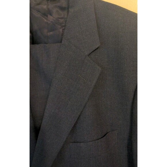 Brooks Brothers 346 Stretch Suit Men's 45L  Blazer Jacket Charcoal Pants 38/31 - Picture 4 of 13